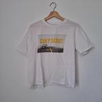 Pull & Bear wit T-shirt met print maat M, Maat 38/40 (M), Verzenden, Wit, Zo goed als nieuw