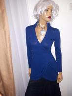 Prachtige vest Patrizia Pepe maat 42 zgan blauw, Maat 38/40 (M), Blauw, Ophalen of Verzenden, Zo goed als nieuw