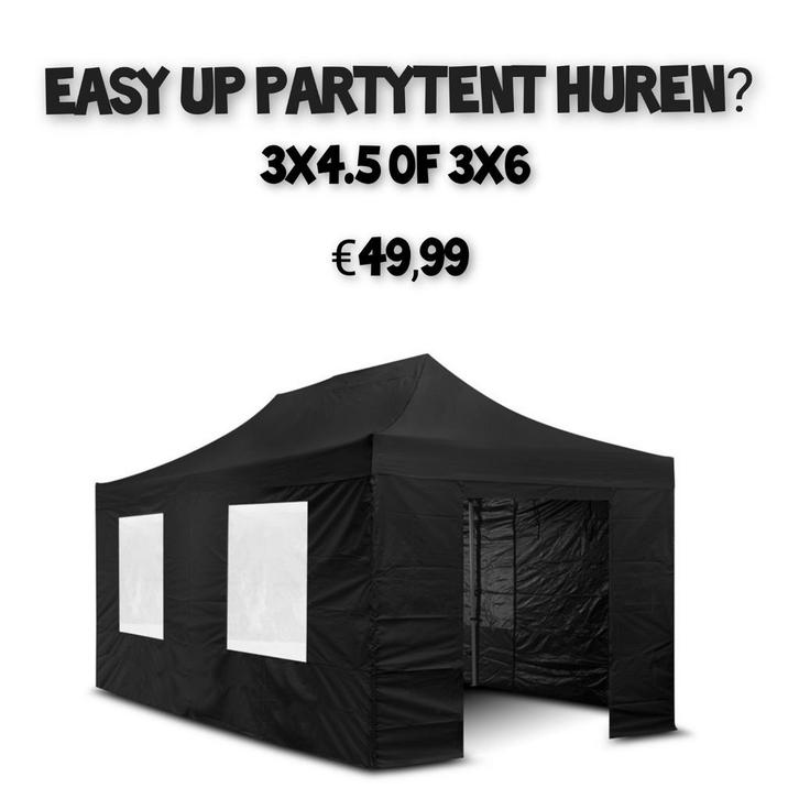 Grizzly outdoor partytenten huren? Apeldoorn gratis bezorgd, Tuin en Terras, Partytenten, Zo goed als nieuw, Partytent, 2 meter of meer