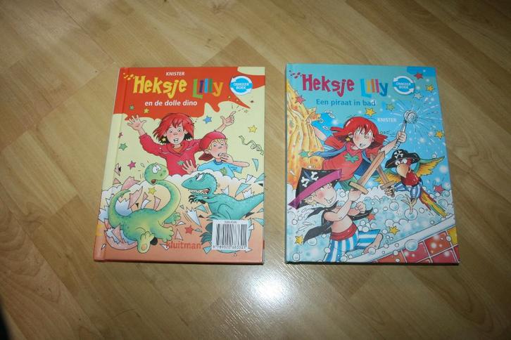 Knister - Heksje Lilly omkeerboek (2in1) - 4 euro per stuk, Boeken, Kinderboeken | Jeugd | onder 10 jaar, Zo goed als nieuw, Fictie algemeen