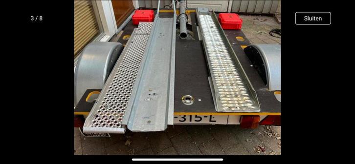 Motortrailer / Aanhanger TE HUUR, Motoren, Accessoires | Overige, Ophalen