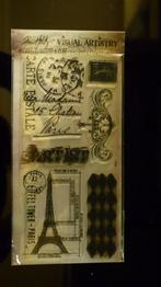 Tim Holtz clear stamps 5, Ophalen of Verzenden, Zo goed als nieuw, Clearstamp