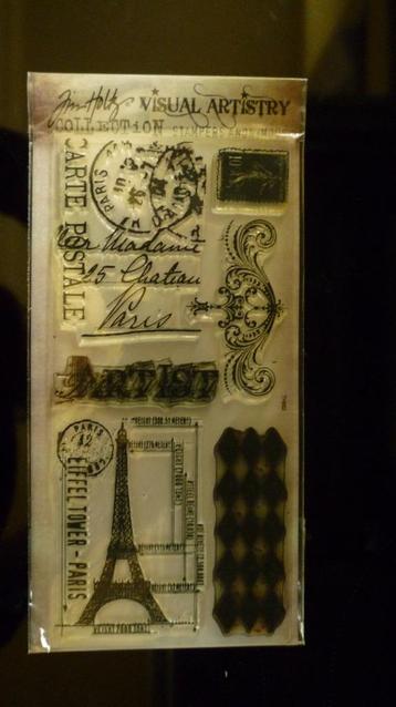 Tim Holtz clear stamps 5 beschikbaar voor biedingen