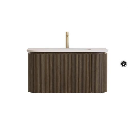 BADMEUBELSET ELEGANZA DARK WALNUT IN 3 MATEN, Huis en Inrichting, Stoffering | Gordijnen en Lamellen, Nieuw, Minder dan 100 cm