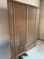 Houten Luxaflex Veneta - 119x170 cm, 100 tot 150 cm, Bruin, Ophalen of Verzenden, Zo goed als nieuw