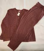 Nieuw Dames pyjama set kleur bordeauxrood maat 48, Livera, Ophalen of Verzenden, Nieuw, Maat 46/48 (XL) of groter