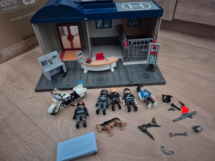 playmobil politie meeneem koffer 5689, Kinderen en Baby's, Speelgoed | Playmobil, Zo goed als nieuw, Ophalen of Verzenden