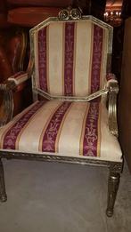 Zilver fauteuil barok, Huis en Inrichting, Ophalen