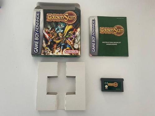 Golden Sun Nintendo Game Boy Advance gba Compleet CIB NHAU, Spelcomputers en Games, Games | Nintendo Game Boy, Zo goed als nieuw