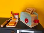 Playtive Tosti apparaat set - 12-delig - Hout, Ophalen of Verzenden, Gebruikt, Meubelstuk of Keukentje