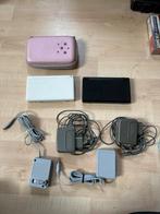 Nintendo DS Lite - Wit & Zwart - Inclusief Accessoires, Spelcomputers en Games, Gebruikt, Wit, Ophalen of Verzenden, Met beschermhoes of tas