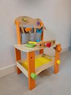 Houten Werkbank met Gereedschap voor Kinderen, Kinderen en Baby's, Speelgoed | Speeltafels, Ophalen, Nieuw
