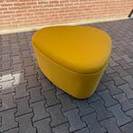Vintage design hocker gele poef van Satteliet, 75 tot 100 cm, 75 tot 100 cm, Overige vormen, Ophalen