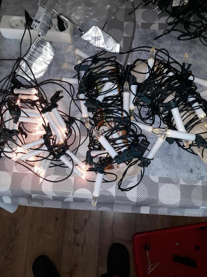 kerstlampjes, Diversen, Kerst, Gebruikt, Ophalen of Verzenden