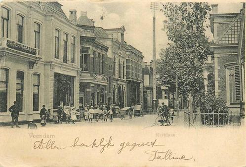 (388-560-001) Veendam Kerklaan, Verzamelen, Ansichtkaarten | Nederland, Groningen, Verzenden