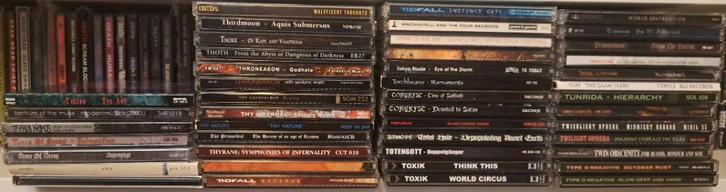 METAL CD T t/m Z + compilatie albums, Cd's en Dvd's, Cd's | Hardrock en Metal, Zo goed als nieuw, Ophalen of Verzenden