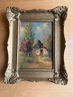 Schilderij: Huisje in het Landschap, Antiek en Kunst, Kunst | Schilderijen | Klassiek, Ophalen