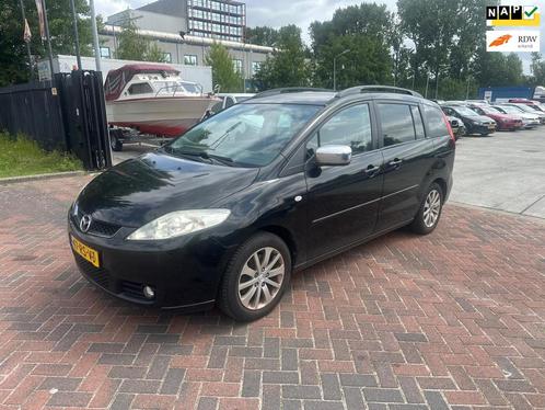 Mazda 5 2.0 Executive Airco! 7-Pers! Zwart!, Auto's, Mazda, Bedrijf, Te koop, ABS, Airbags, Airconditioning, Boordcomputer, Centrale vergrendeling