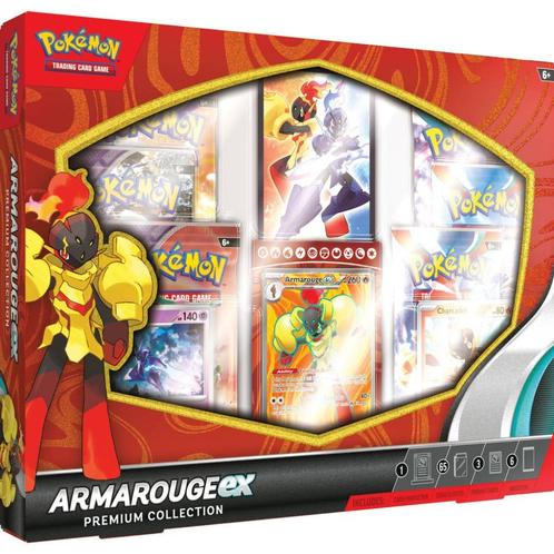 Pokemon TCG Armarouge Ex Premium Collection Box, Hobby en Vrije tijd, Verzamelkaartspellen | Pokémon, Nieuw, Boosterbox, Foil
