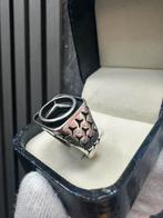 Prachrige 925 zilveren Mercedes ring, 19 tot 20, Nieuw, Ophalen of Verzenden, Dame of Heer