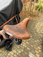 Brooks leren zadel - Klassiek en comfortabel, Fietsen en Brommers, Fietsonderdelen, Ophalen of Verzenden, Gebruikt, Algemeen, Zadel
