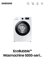 Wasmachine 8kg 1400 A++ incl stoomreiniger weinig wasbeurten, Ophalen, 1200 tot 1600 toeren, 8 tot 10 kg, Zo goed als nieuw