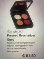 Youngblood Pressed Eyeshadow Quad 61,50 = 24,50, Sieraden, Tassen en Uiterlijk, Nieuw, Ogen, Make-up, Ophalen of Verzenden