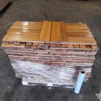 Massief beuken vloer 22m2 vloerdelen, 7cm breed, Ophalen, Vloerdelen of -planken, 10 m² of meer, Nvt