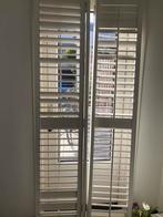Houten shutters te koop, 50 tot 100 cm, Gebruikt, Wit, 200 cm of meer