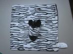 Wibra Zeeman zwart-wit pluche knuffeldoek zebra + rammeltje, Kinderen en Baby's, Speelgoed | Knuffels en Pluche, Ophalen of Verzenden