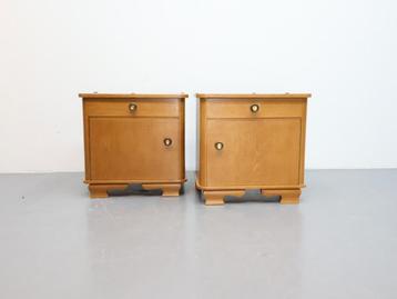 Vintage nachtkastjes | Set van 2 | Jaren 60  beschikbaar voor biedingen