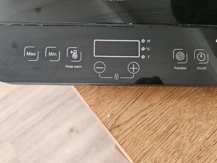 Inductie Kookplaat - Zo goed als nieuw!, Witgoed en Apparatuur, Kookplaten, Zo goed als nieuw, Vrijstaand, Inductie, 3 kookzones of minder