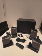 Altec Lancing ADA885 THX surround set 5.1 zwart, zeldzaam!, Ophalen of Verzenden