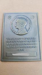 Rode Kruis Bloeddonoren Plaquette - 20 Maal Bloed Gegeven, Ophalen, Gebruikt