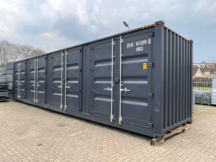 multiple doors zeecontainer 40Ft, Zakelijke goederen, Machines en Bouw | Keten en Containers
