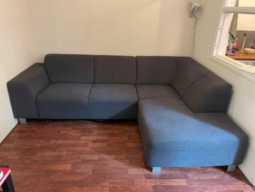 Grijze hoekbank 250x175