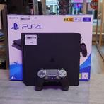 Playstation 4 Slim 1TB Zwart Incl: 1 Controller Zwart, Spelcomputers en Games, Spelcomputers | Sony PlayStation 4, Sony, Zo goed als nieuw