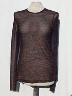 Apart gaas shirt, mooie kleur. mt 34. Merk Paris Atelier, Kleding | Dames, T-shirts, ., Zwart, Ophalen of Verzenden, Zo goed als nieuw