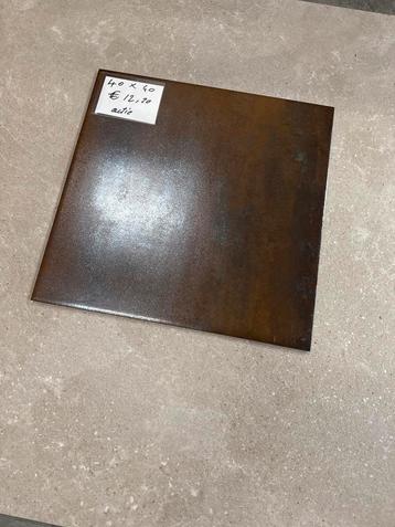 Metallic Tegel 40x40 - Vloer/Wand topkwaliteit beschikbaar voor biedingen