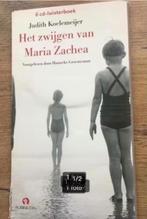 6 Cd-luisterboek het zwijgen van Maria Zachea, Ophalen of Verzenden, Cd, Volwassene