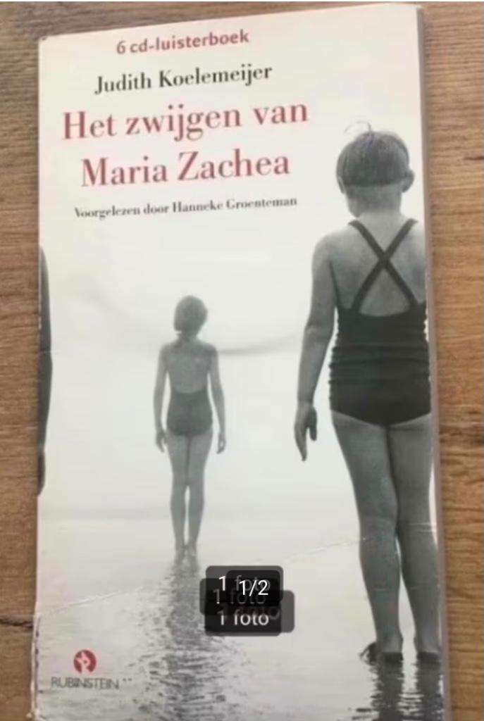 6 Cd-luisterboek het zwijgen van Maria Zachea, Boeken, Luisterboeken, Cd, Volwassene, Ophalen of Verzenden
