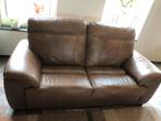 Lederen Zitbank - Comfortabel en Stijlvol!, Huis en Inrichting, Banken | Bankstellen, Ophalen, Tweepersoons, Zo goed als nieuw