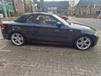 BMW 1-Serie 2.0 118I Cabrio 2011 Zwart, Auto's, 1-Serie, Euro 5, Cabriolet, 4 stoelen