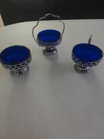 Vintage schaaltjes Cobalt Blauw Glas, Antiek en Kunst, Ophalen of Verzenden