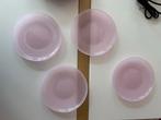 Zara Home Roze Bordjes - Nanushka (Designer), Huis en Inrichting, Keuken | Servies, Ophalen of Verzenden, Bord(en), Effen, Glas