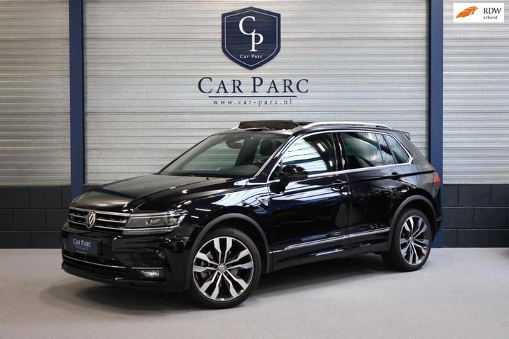 Volkswagen Tiguan 2.0 TSI 4Motion 220PK R-LINE LED/VIRTUAL/P, Auto's, Volkswagen, Bedrijf, Te koop, Tiguan, 4x4, ABS, Achteruitrijcamera