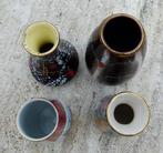 4 x West Germany Vazen JASBA BAVARIA Aparte Maat, Antiek en Kunst, Antiek | Vazen, Ophalen of Verzenden