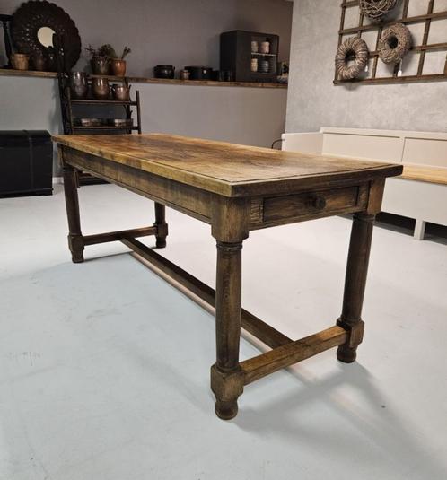 Franse tafel, oude tafel NU AFGEPRIJSD, Antiek en Kunst, Curiosa en Brocante, Ophalen