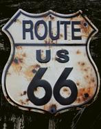 Route 66 Metalen Plaat (Bord Muur Decor Amerika USA Retro), Verzenden, Nieuw