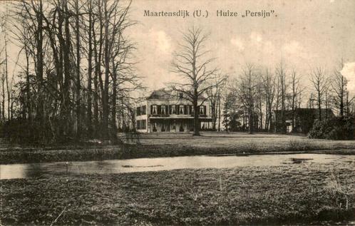 Maartensdijk - Huize Persijn, Verzamelen, Ansichtkaarten | Nederland, Ongelopen, Utrecht, Voor 1920, Ophalen of Verzenden